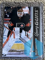 2021-22 Upper Deck Extended Series Young Guns Felix Sandstrom #725 Rookie RC